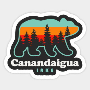 Canandaigua Lake NY Finger Lakes Naples NY Sticker